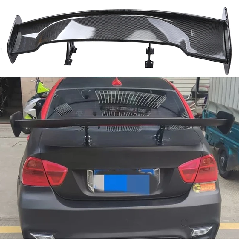 

spoiler universal For Bmw m5 m3 m6 m1 m2 ailerons for cars rear spoilers wing Real carbon fiber Gt wing accessories for tuning