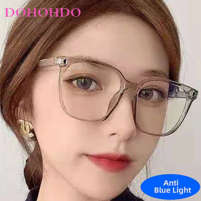 

Trend Luxury Retro Square Eyeglasses Men Women Fashion Brand Designer Optical Spectacle Anti Blue Light Computer Eyeglasses Очки