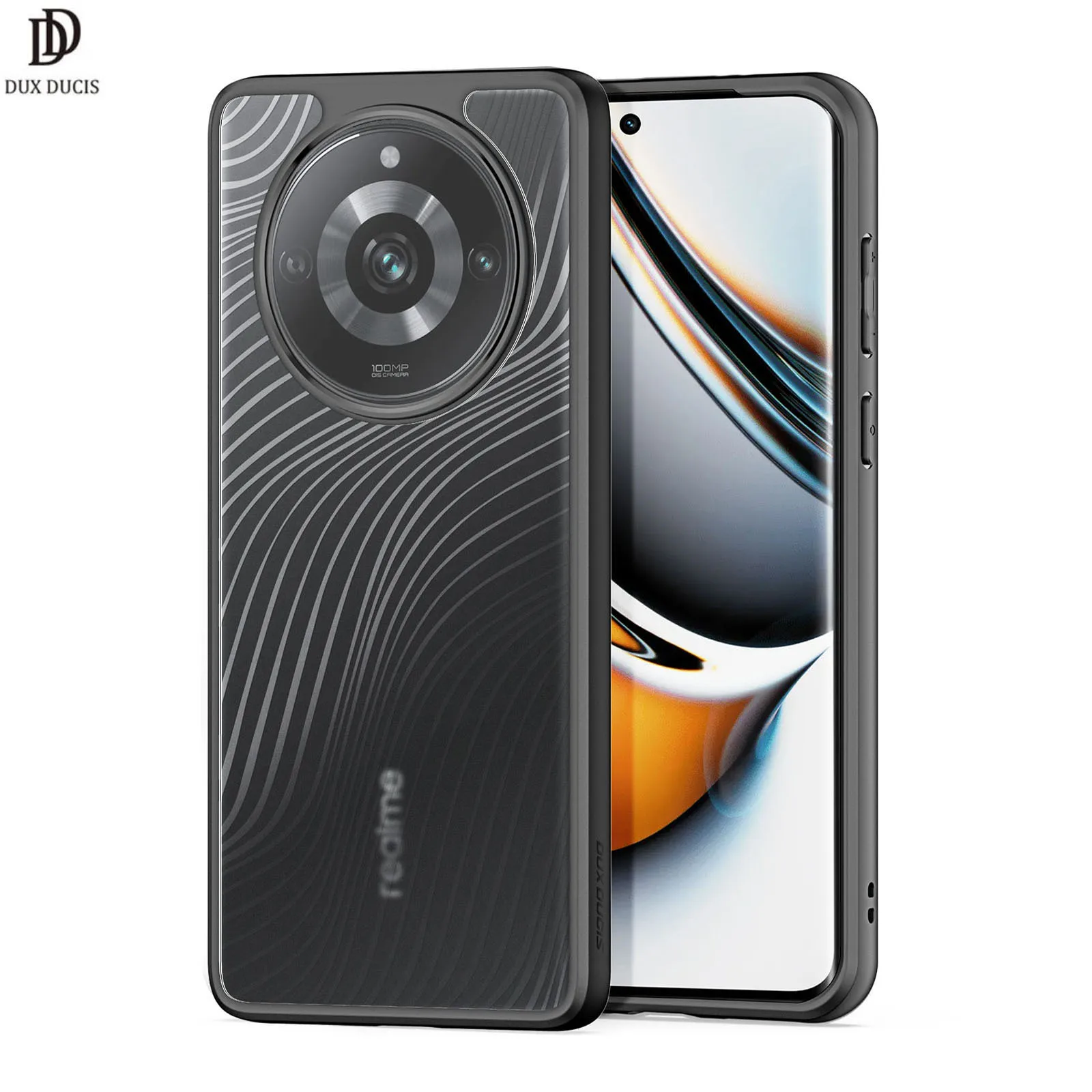 DUXDUCIS New AIMO Series Mobile Phone Cover For Realme 11/11 Pro Plus Case Anti-Fingerprint&Fade Frosted Feel Slim Sleek Cover