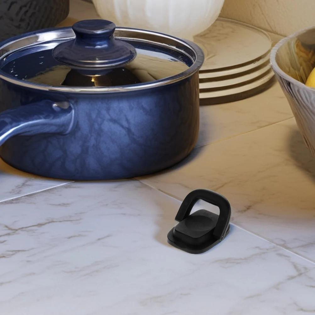 

4Pcs Foldable Pot Lid Handle Universal Replacement Knob Heatproof Plastic Sturdy Pan Cover Grip Kitchen Utensil Supply