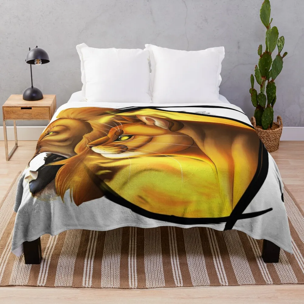 Warrior Cats: Firestar Throw Blanket Luxurious Soft Blanket Holiday Gift for Family