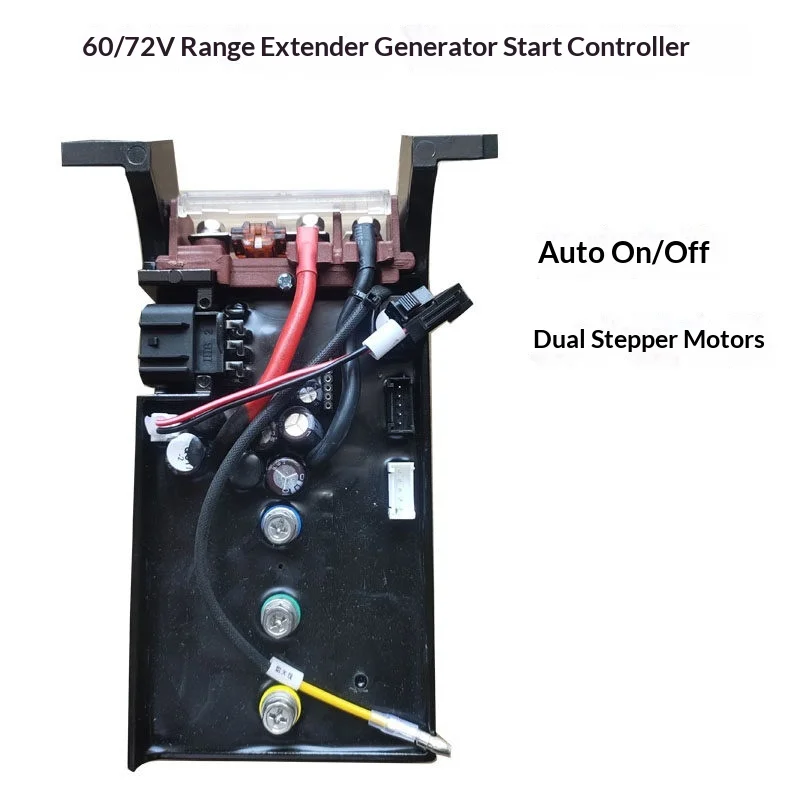 60V/72V Electric Vehicle Range Extender Generator Start Controller, Dual-frequency Automatic Self-start and Self-stop Controller