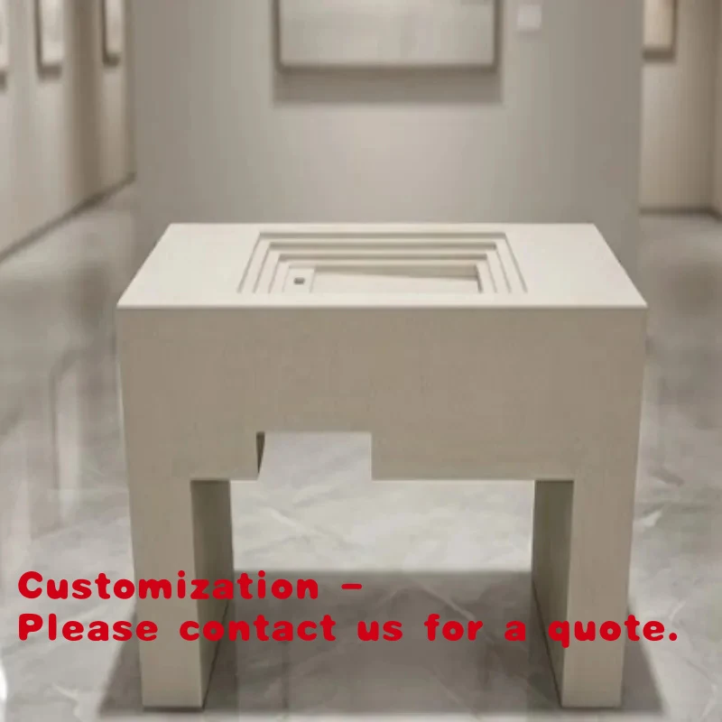 

Customize.Shinestone Custom Size Solid Surface Bathroom Vanity Sink Seamless Join Artificial Stone Countertop Basin with Drainer