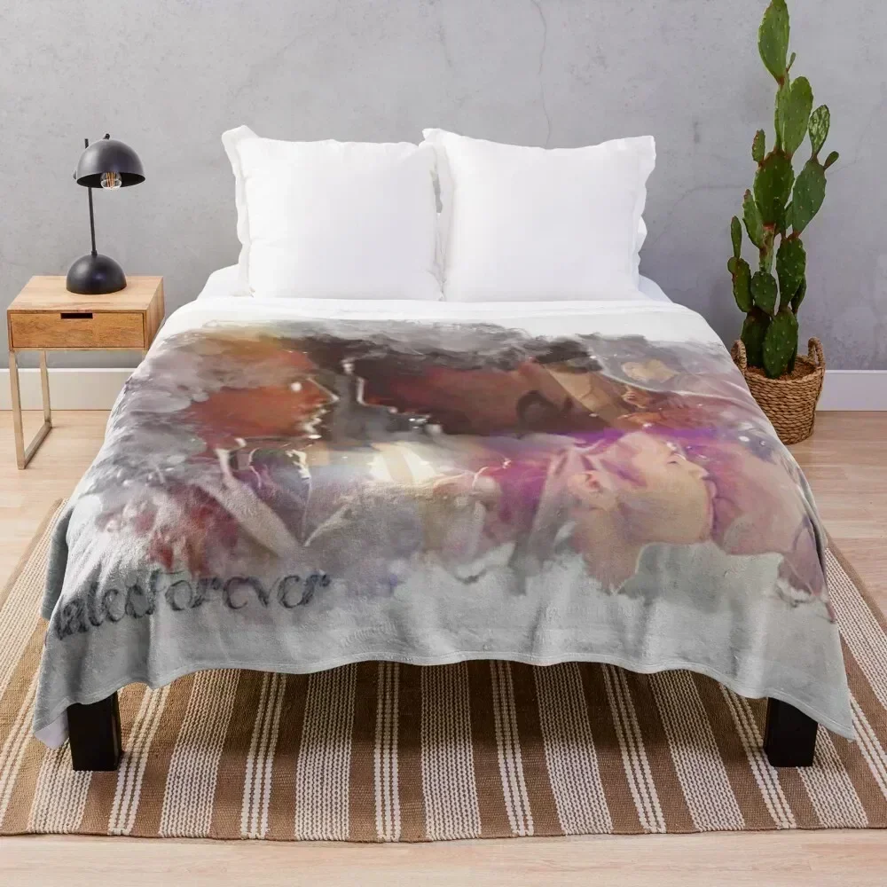 

Malec forever 3b Throw Blanket Warm Flannel Blanket for Couch Chair Bedroom