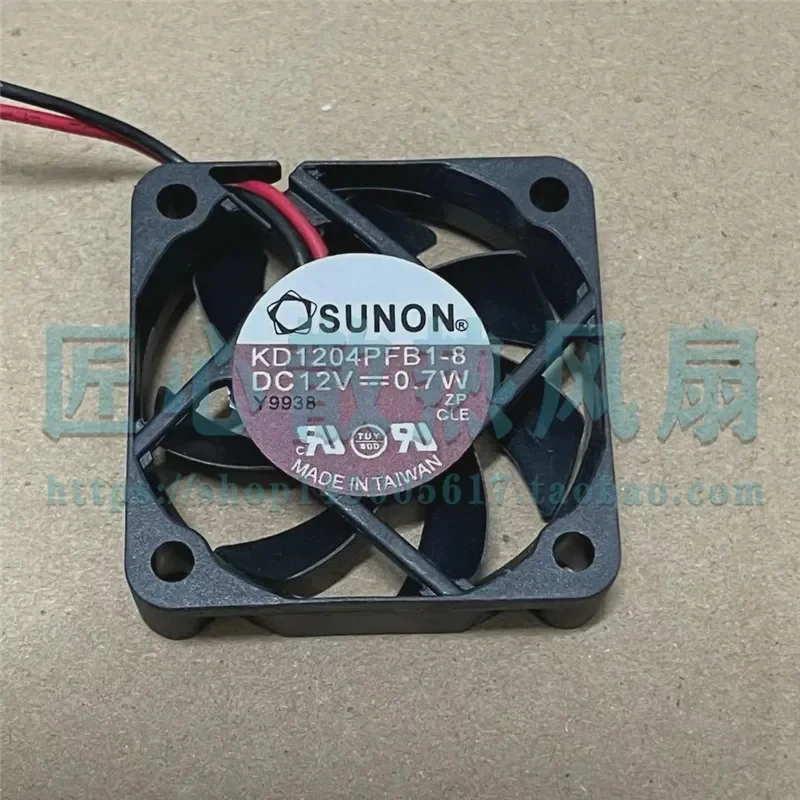 Original 4010 KD1204PFB1-8 DC12V 0.7W 40x10mm 4cm Fan for Electronic Devices