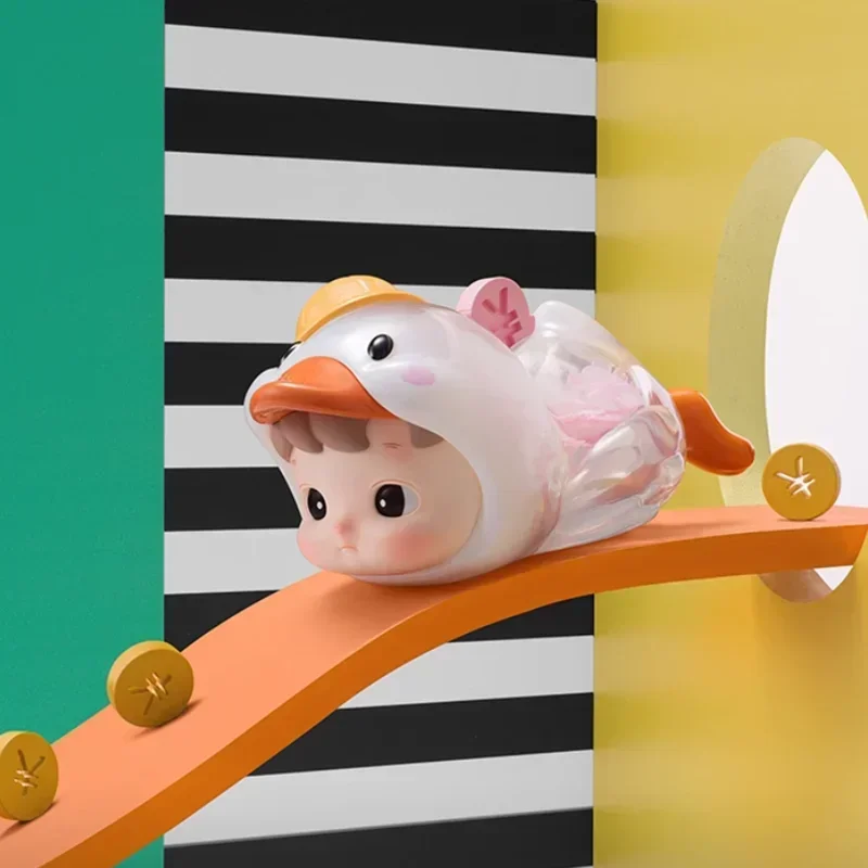 

POP MART HACIPUPU Rolling Time Machine Series Blind Box Mystery Box Caixa Sorpresa Girls Аниме Фигурки Милая модель Подарок на день рождения