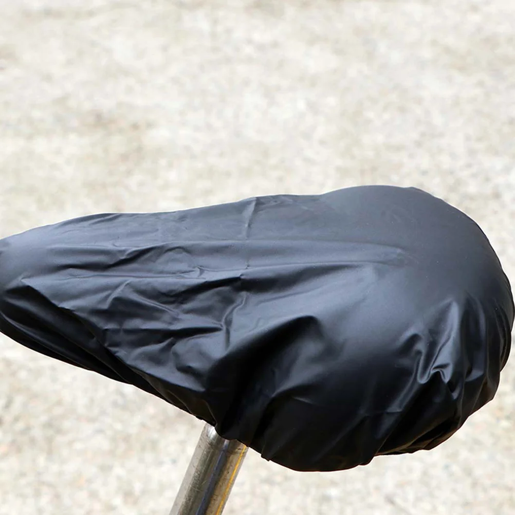 3 قطعة غطاء سرج مقاوم للماء بولي كلوريد الفينيل مقعد الدراجة غطاء المطر مرونة كبيرة الراحة سباق الدراجة السرج يحمي