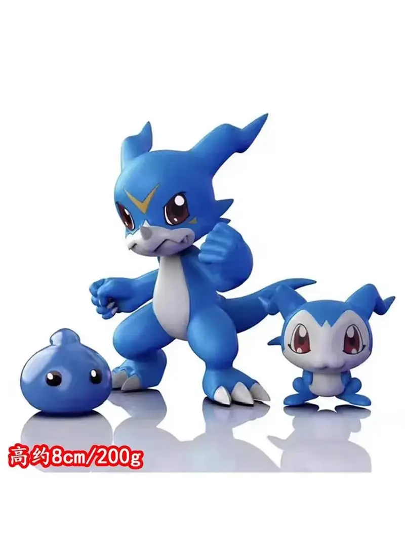 En Stock 8 cm Digimon aventure figurines v-mon Action figurines d'anime monstre numérique Gk Statue modèle poupées recueillir des jouets cadeaux