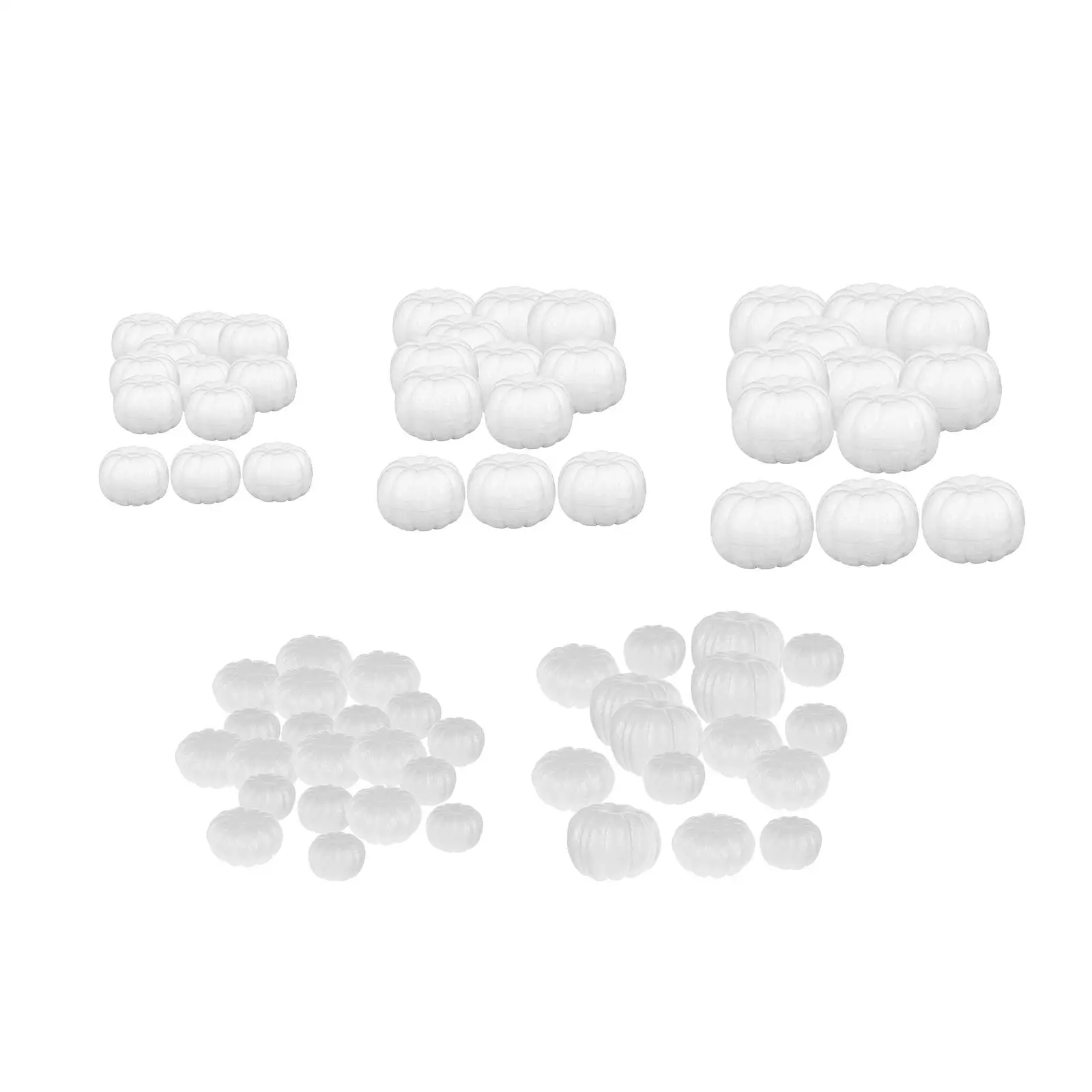 Halloween Foam Pumpkins Artificial Pumpkins for DIY Crafs for Halloween Autumn Fall Harvest School Projects Holiday Birthday