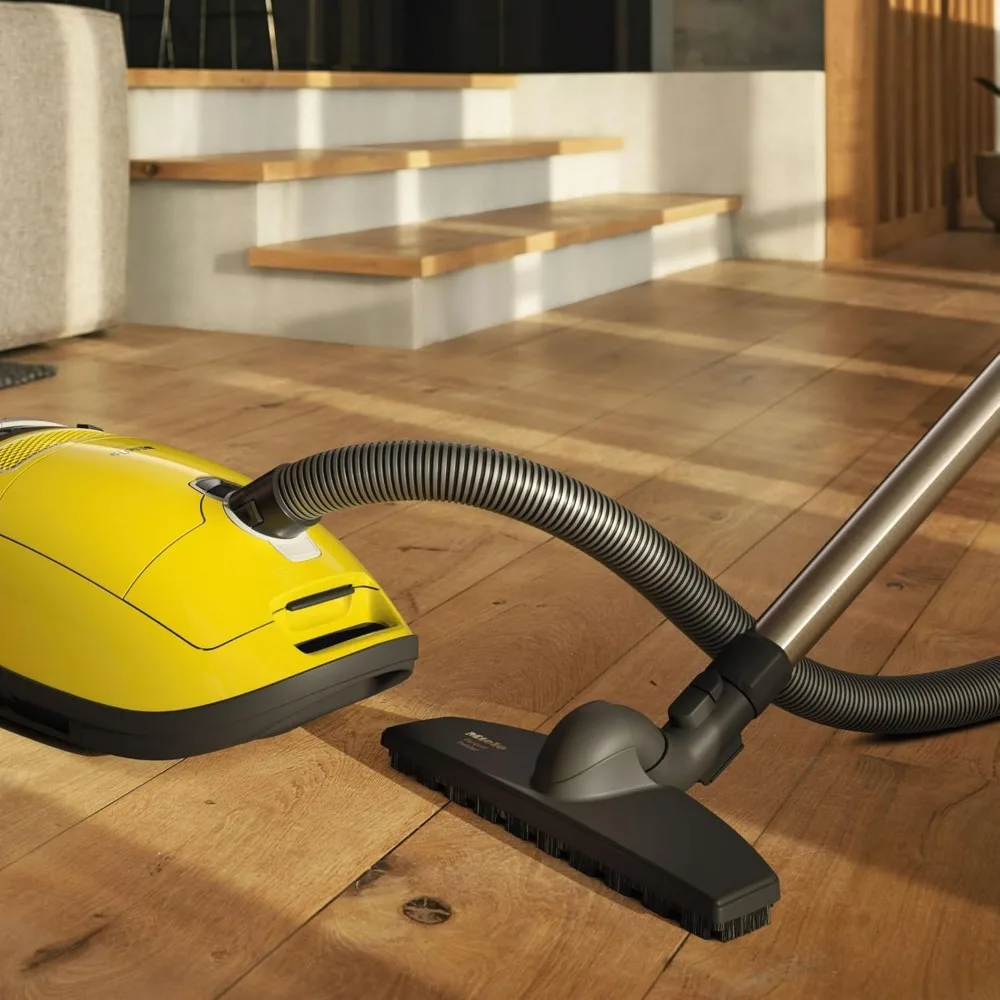 Complete C3 Calima Bagged Canister Vacuum Cleaner with Turbobrush floorhead Suitable for Low-Medium Pile Carpet and Hard Floors