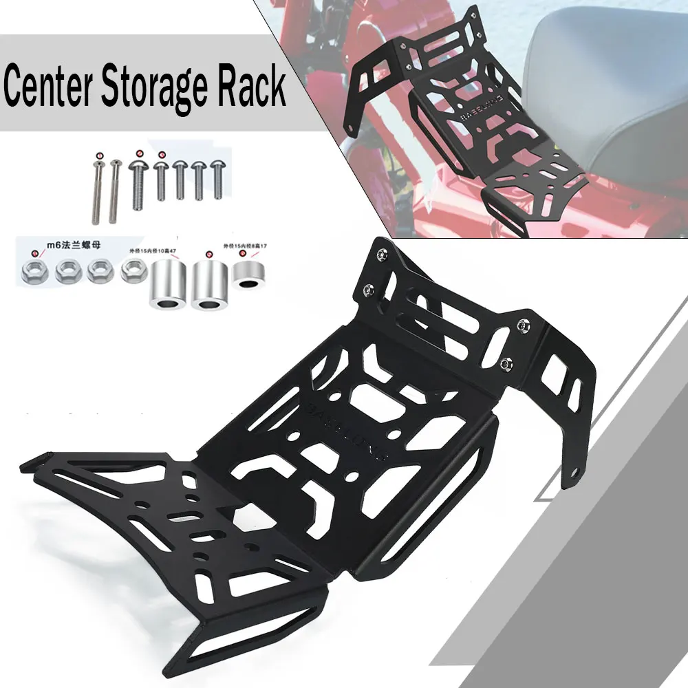 

For Honda Cub CT125 Trail 125 2020 - 2024 2023 Motorcycle Storage Rack Middle Shelf Luggage Bracket CT125 Center Carrier Rack