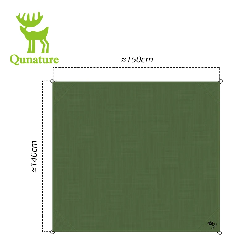 

Qunature Outdoor Picnic Blanket Ultra-Lightweight Insulated Waterproof Wear-Resistant Perfect for Parks Beach Camping Family Use