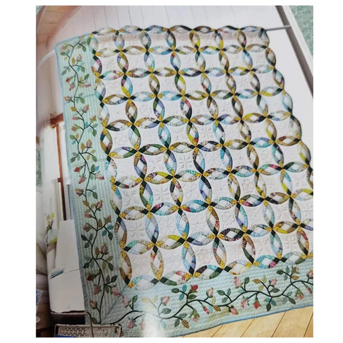 5pcs Polygon Transparent DIY Sewing Quilting Templates Sewing Stencils Craft Patchwork Ruler Handmade Practical Tool