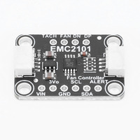 EMC2101 I2C Temperature Monitoring PC Fan Controller 3.3-5V Temperature Monitoring PC Fan Controller Board for STEMMA QT/Qwiic