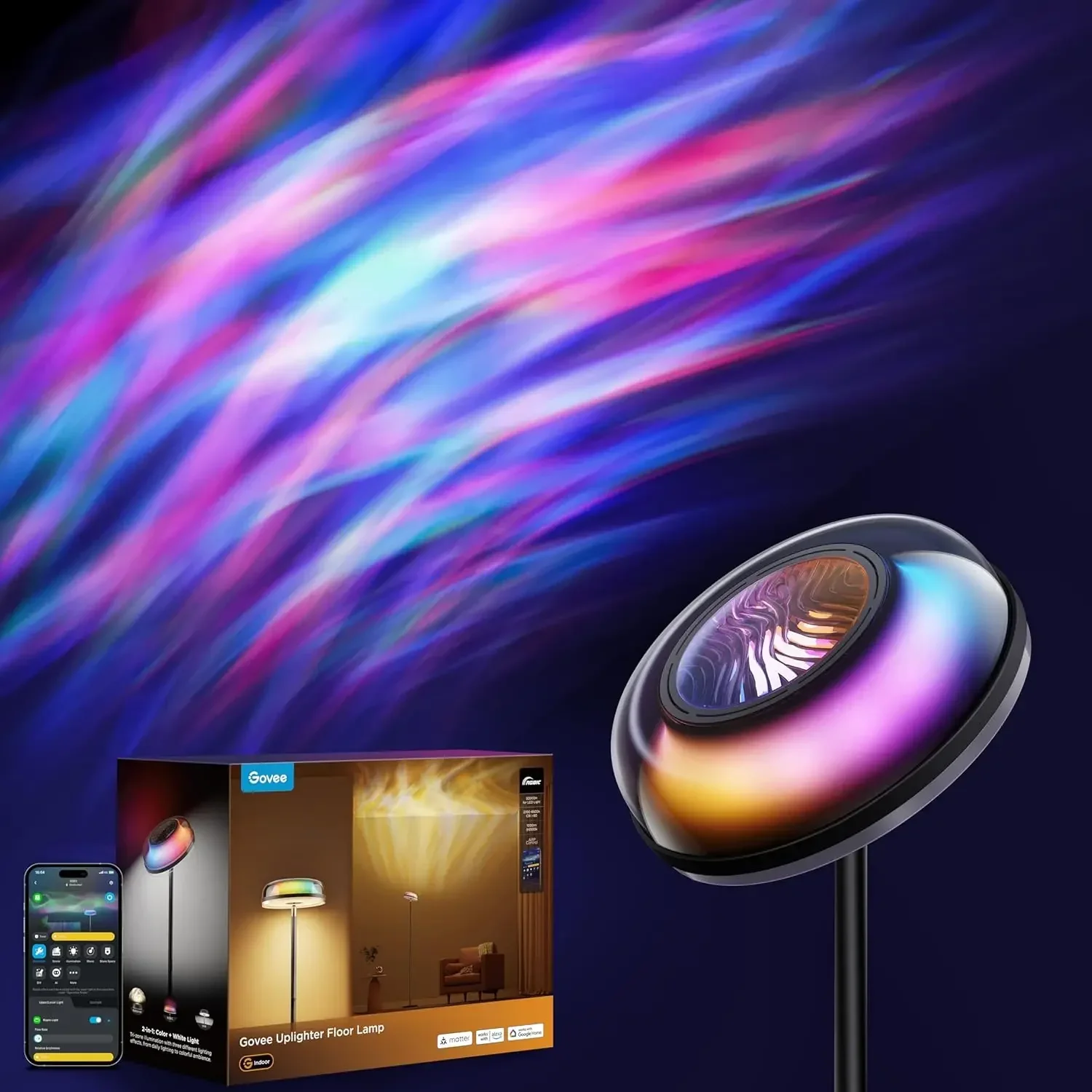 Govee Uplighter Floor Lamp...