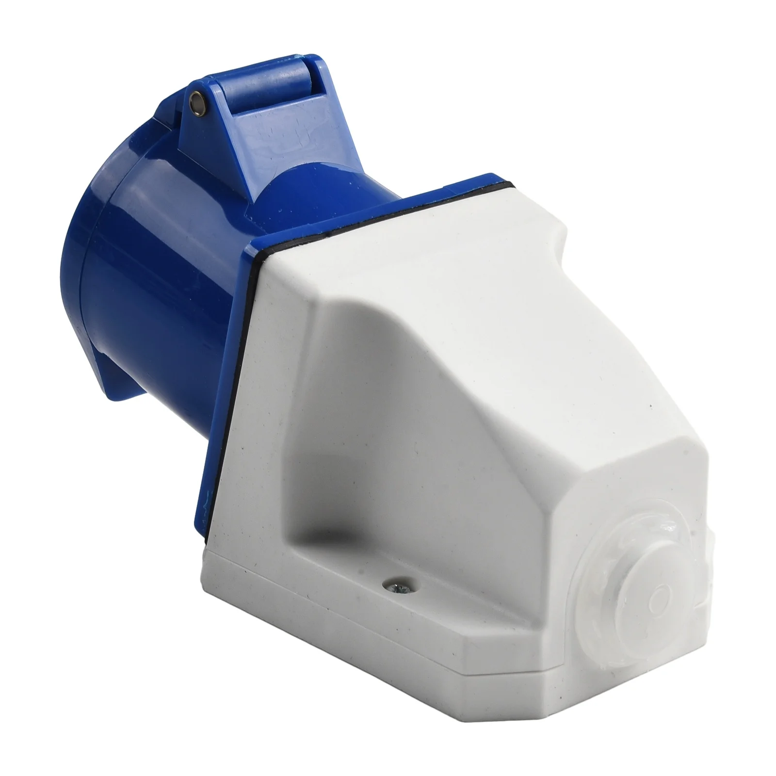 3P 32A IP44 Industrial Waterproof Socket 220-250V with Double Barrier Liquid Protection for Construction Site Power Supply
