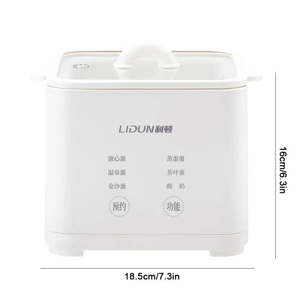 

220V Smart Egg Cooker 300W Automatic Steamed Boil Breakfast Machine Electric Egg Boiler Egg Custard Steaming Cooker