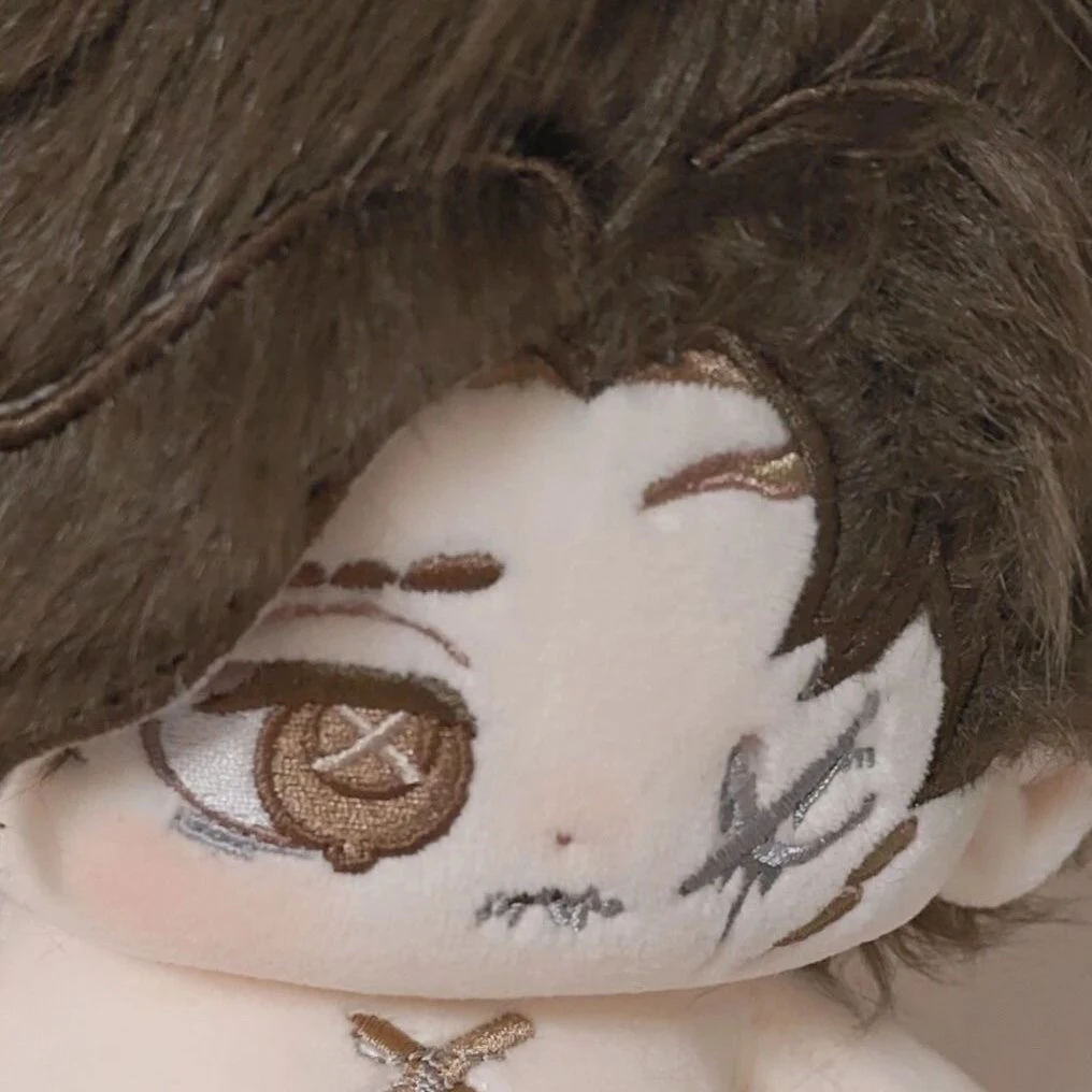 

20CM Game Anime Antonio Coffee Colored Hair Cute Soft Cosplay Plush Doll Stuffed Body Dress up Game Cotton Pillow Toys Gift