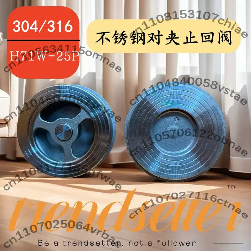 304 stainless steel clip-on check valve 316 boiler steam clip-on check valve H71W-16P/25P