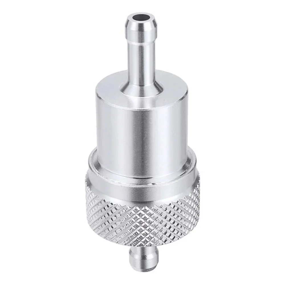 1set Motorcycle ATV Beach Bike Oil Filter Replacement Billet Alloy Filter Fuel Petrol Diesel Inline Filter 1/4