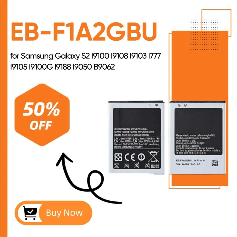 Nieuwe EB-BF916ABY EB-BF917ABY (2345mAh + 2155mAh) Batterij voor Samsung Galaxy Z Fold 2 5G F916 F917 Mobiele Telefoon Batterijen