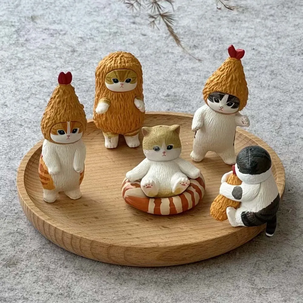 Mofusand Fried Shrimp Cat Blind Box Gift Cute Toys Pendant Girl's Gift Birthday Present Collectable Figurines Garage Kit - Image 4