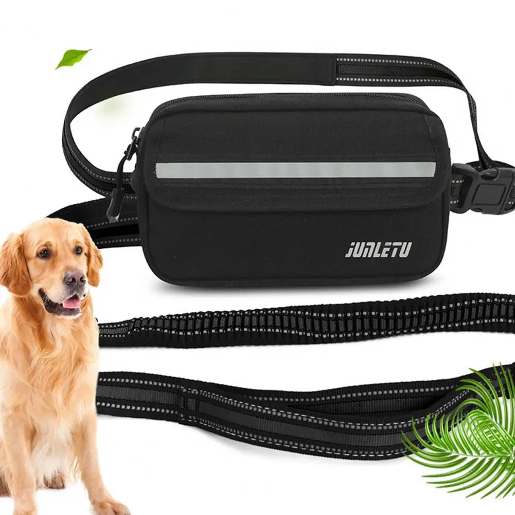 

Walk Dog Waist Bag Convenient Large Capacity Portable Multipurpose Sports Fanny Pack Dogs Leash for Training