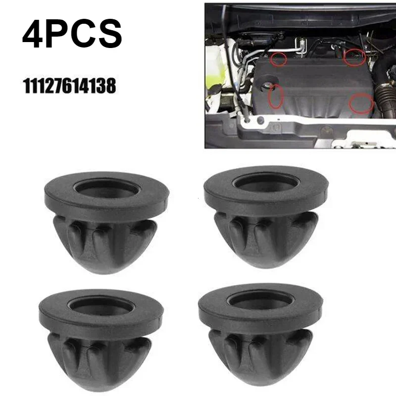 Engine Cover Trim Rubber Mount Grommet Bush Bump Stopper 11127614138 For BMW E88 E82 F20 F21 F40 F22 F87 F23 F44 F45 F46 E90 E91