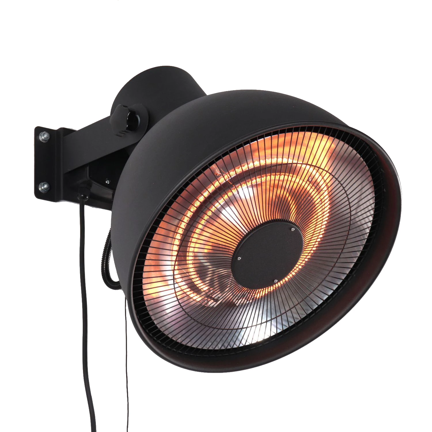 Electric Modern Patio Infrared Outdoor  Heater with Remote Control Waterproof Wall Mounted Home