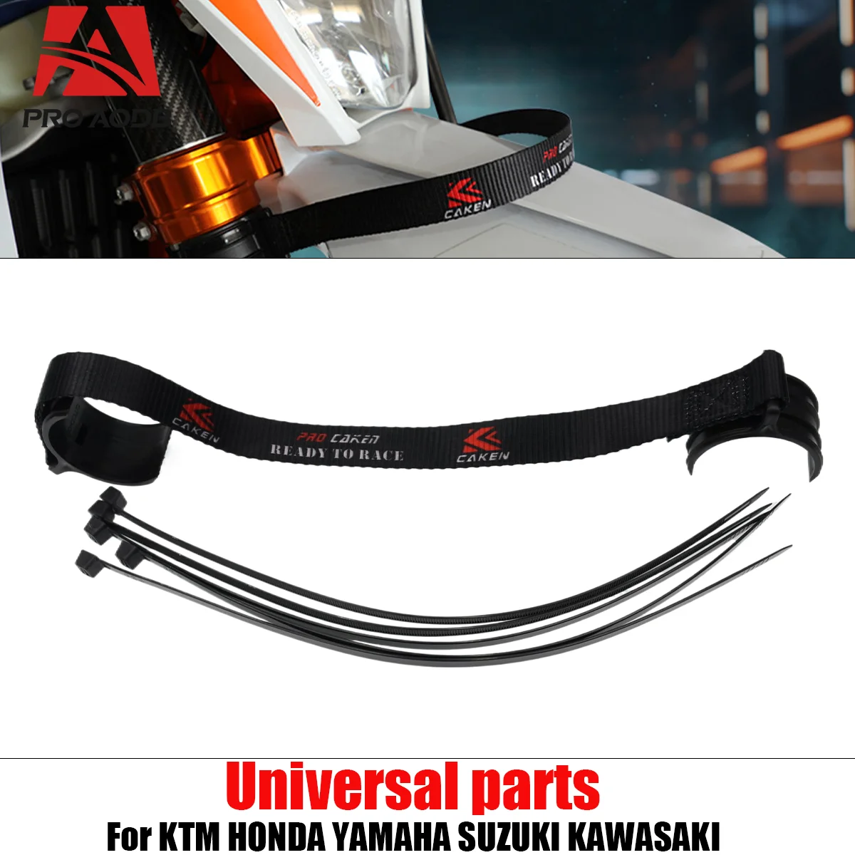 

Motorcycle Rescue Strap Pull Sling Belt For KTM SXF XCF XCFW EXC For Honda Suzuki Kawasaki Yamaha 2004-2022 Universal Front Rear