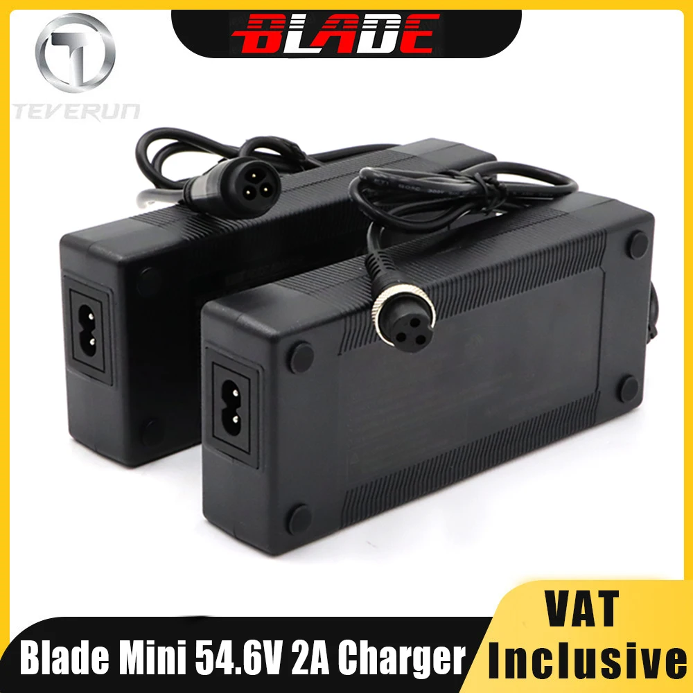 Original 54.6V 2A Charger For Blade Mini 48V Electric Scooter Verified&Non Verified Version Power Charger Replacements