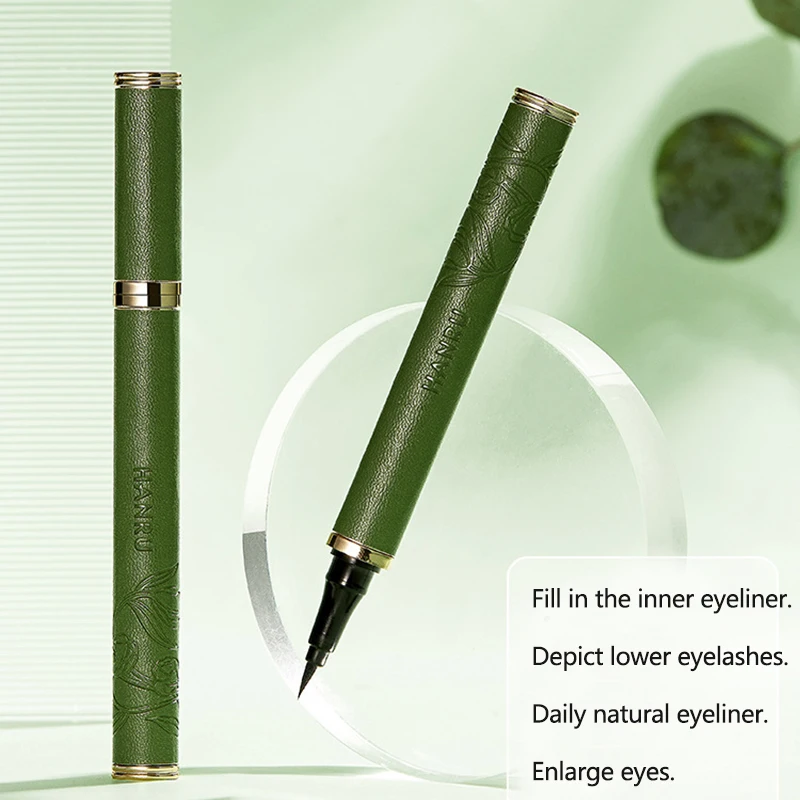 0.1mm Slanke Eyeliner Langdurige Vloeibare Eyeliner Pen Waterdicht Glad Liggen Zijderups Ogen Liner Potloden Oogmake-up Gereedschap 1pc