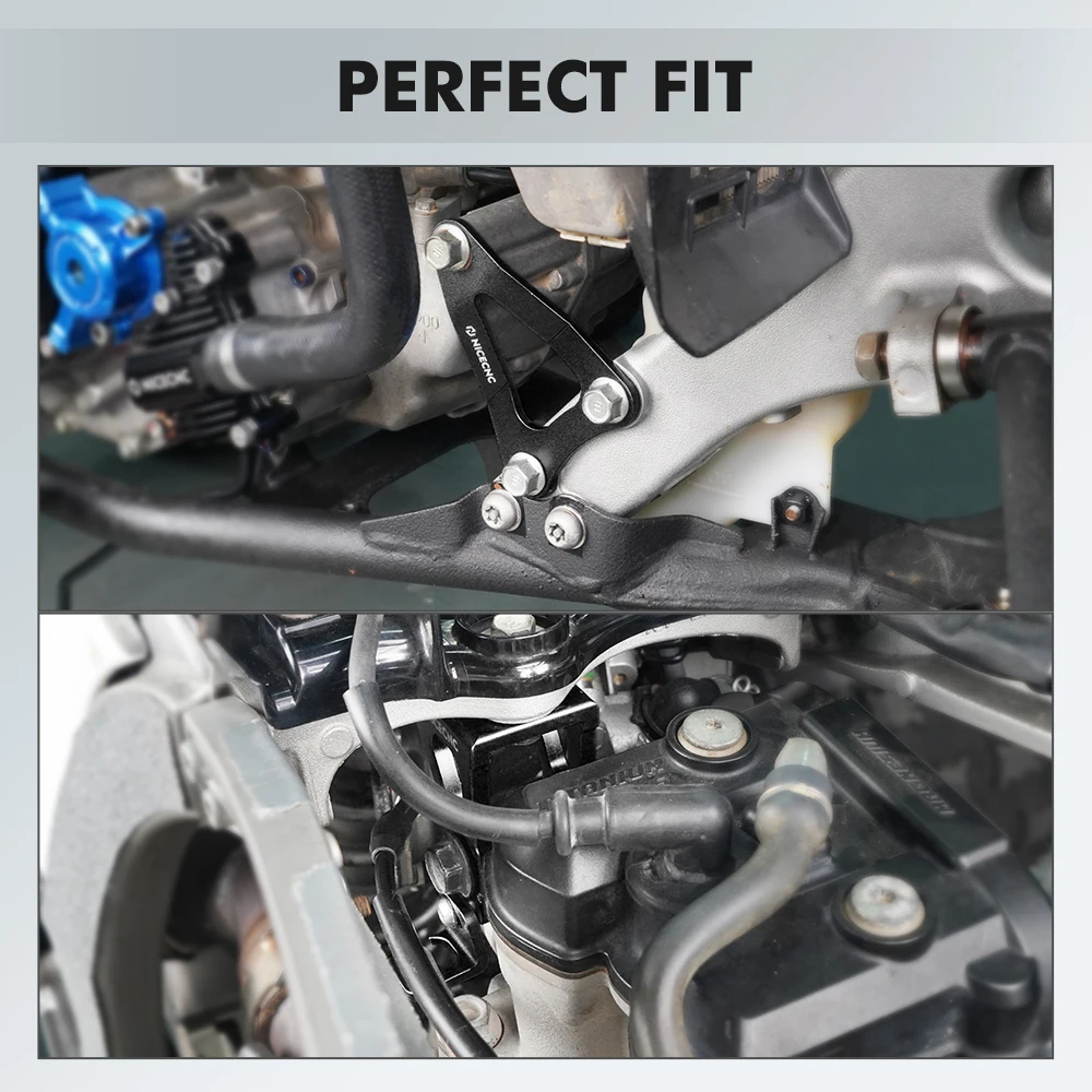 NICECNC pour support de montage moteur YAMAHA YFZ450R 2009-2024 YFZ450R SE 2015-2024 YFZ450X 2010-2011 YFZ450 résistance à la rouille VTT