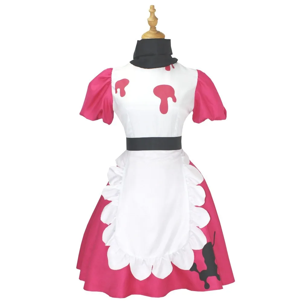 Hazbin Niffty Cosplay Costume Anime Maid Dress Sinner Demon Hote for Adult Woman Halloween Carnival Christmas Role Play Prop