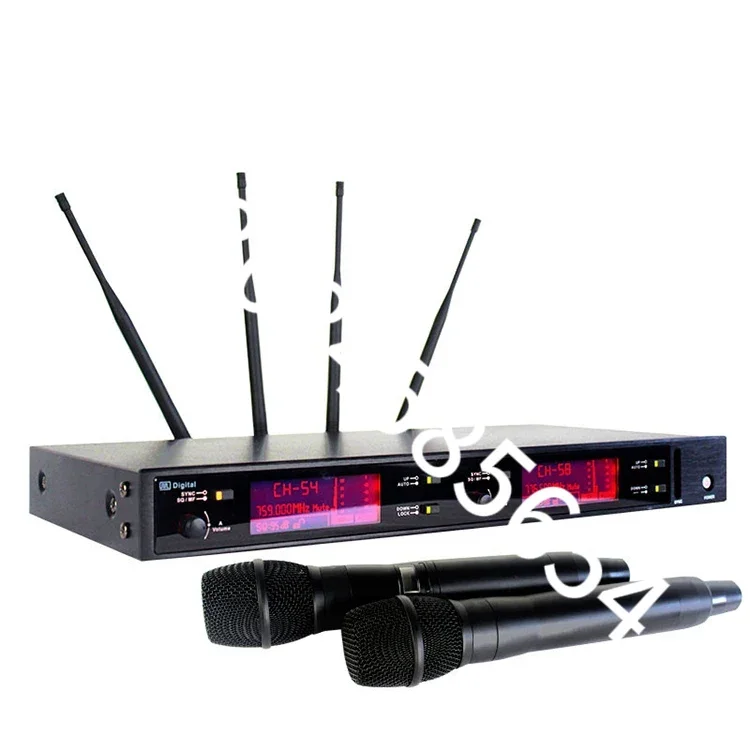 

400 meters wireless Uhf Lavalier Lapel Headset microphone A-220D professional stage studio digital microphone