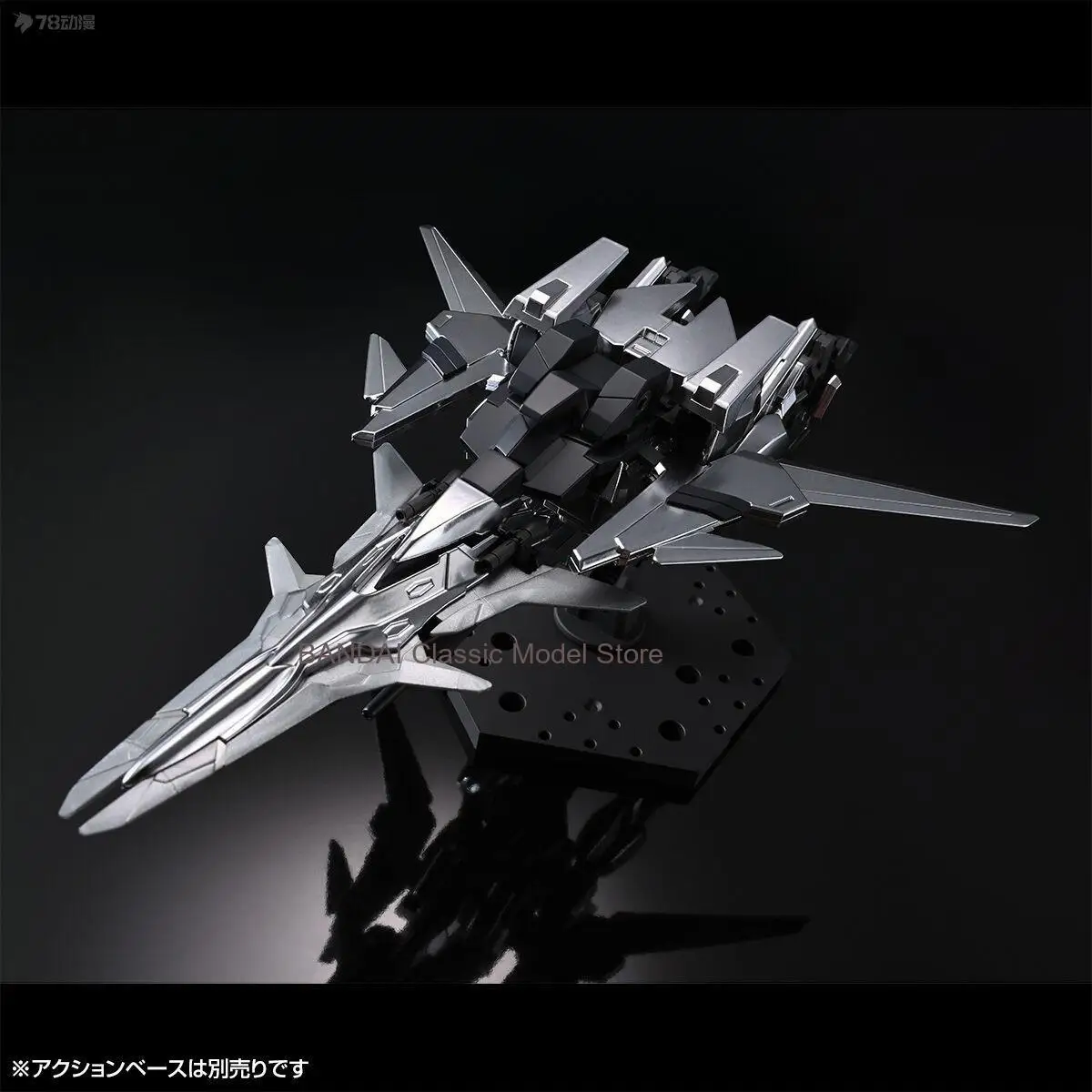 Bandai genuino HG DZ-001 DELTA ZAYIN ARGENT KEIL traje móvil transformador Gundam Anime figura de acción ensamblaje modelo juguetes regalo