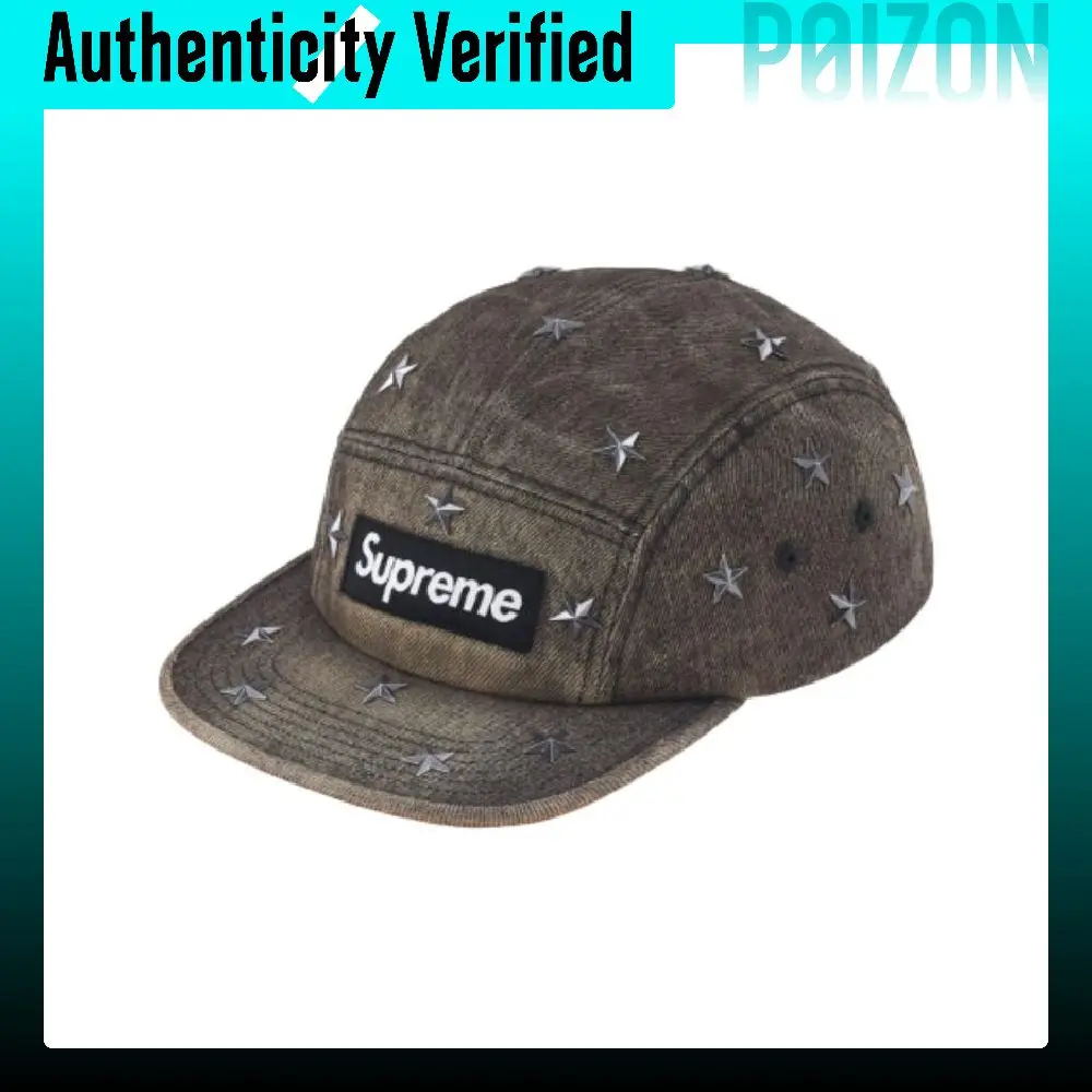 Supreme Washed Twill Cotton Fabric Baseball Caps Unisex Multicolor SUP-SS26-1008