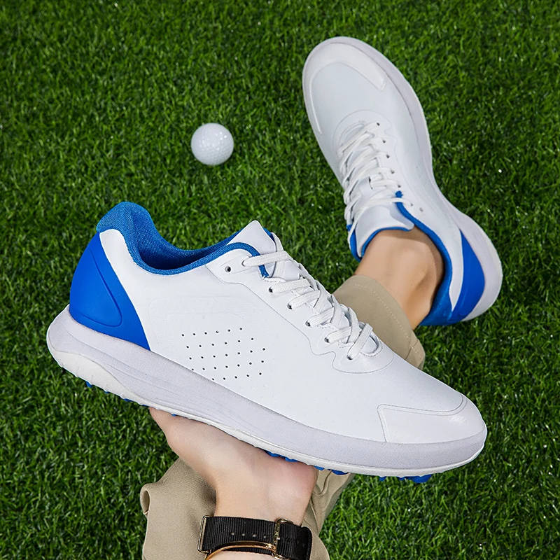 Klasyczne buty golfowe 2024 dla mężczyzn i kobiet Wygodne wodoodporne oryginalne męskie trampki Duży rozmiar 46, antypoślizgowe buty sportowe