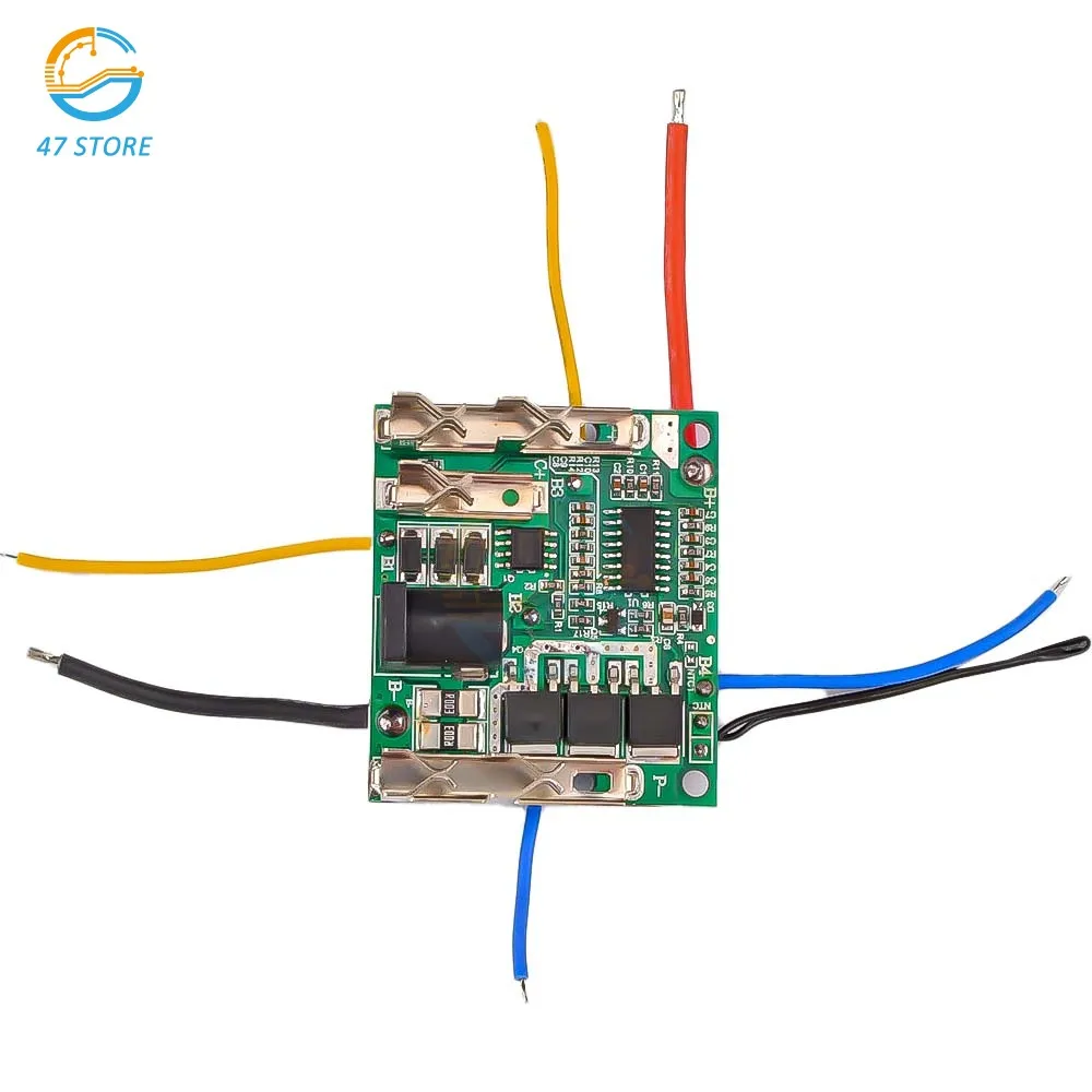 5S 20A Li-ion Lithium Battery Charger Protection Board 18V 21V Battery Charging Protection Board BMS Module For Power Tools