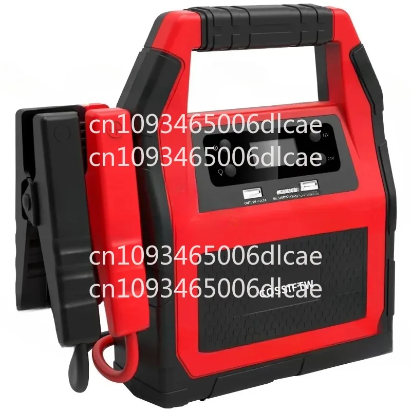 Portable 46800mAh 6000A Peak 12V / 24V Car Jumpstarter Power Bank Jump Starter Ultrasafe Mobile Emergency Mobile LED Flashlight