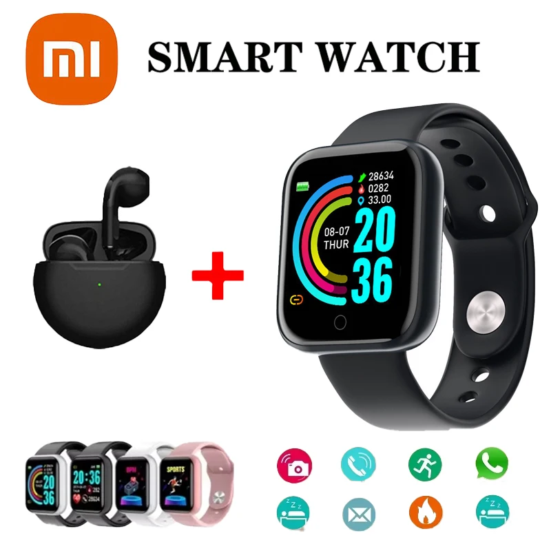 Xiaomi Smart watch Music Fitness Call Sports Sleep Monitor Heart Rate Men Women Multifunctional Bluetooth Sports Smartwatch New