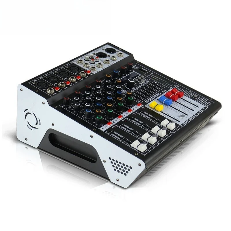 Integrated mixer with power amplifier, mixer, voice change and repair singing