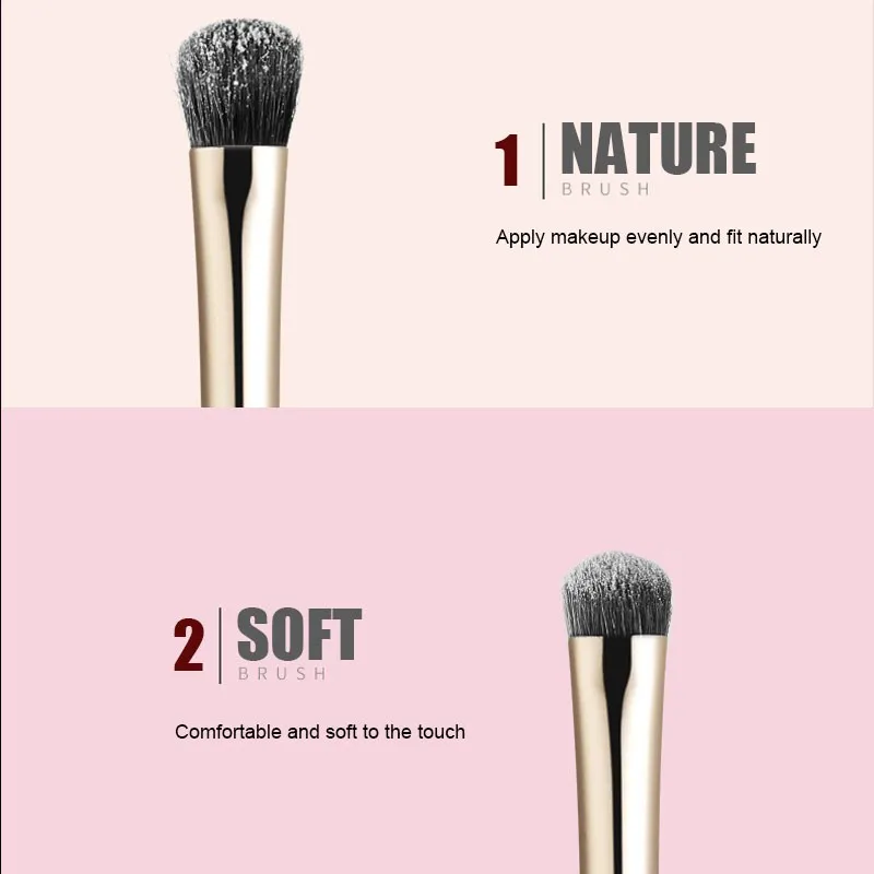 Double-headed Eye Shadow Brush Makeup Brushes Silkworm Eye Concealer Makeup Beauty Cosmetic Makeup Tool