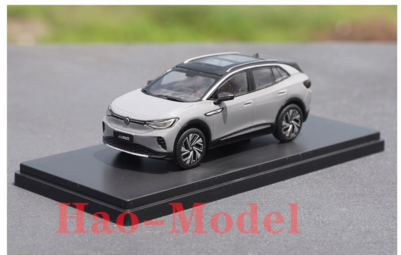 1/43 For FAW Volkswagen ID.4 CROZZ ID4 SUV Model Car Diecast Metal Toys Gifts Hobby Display Ornaments Collection Gray/Blue