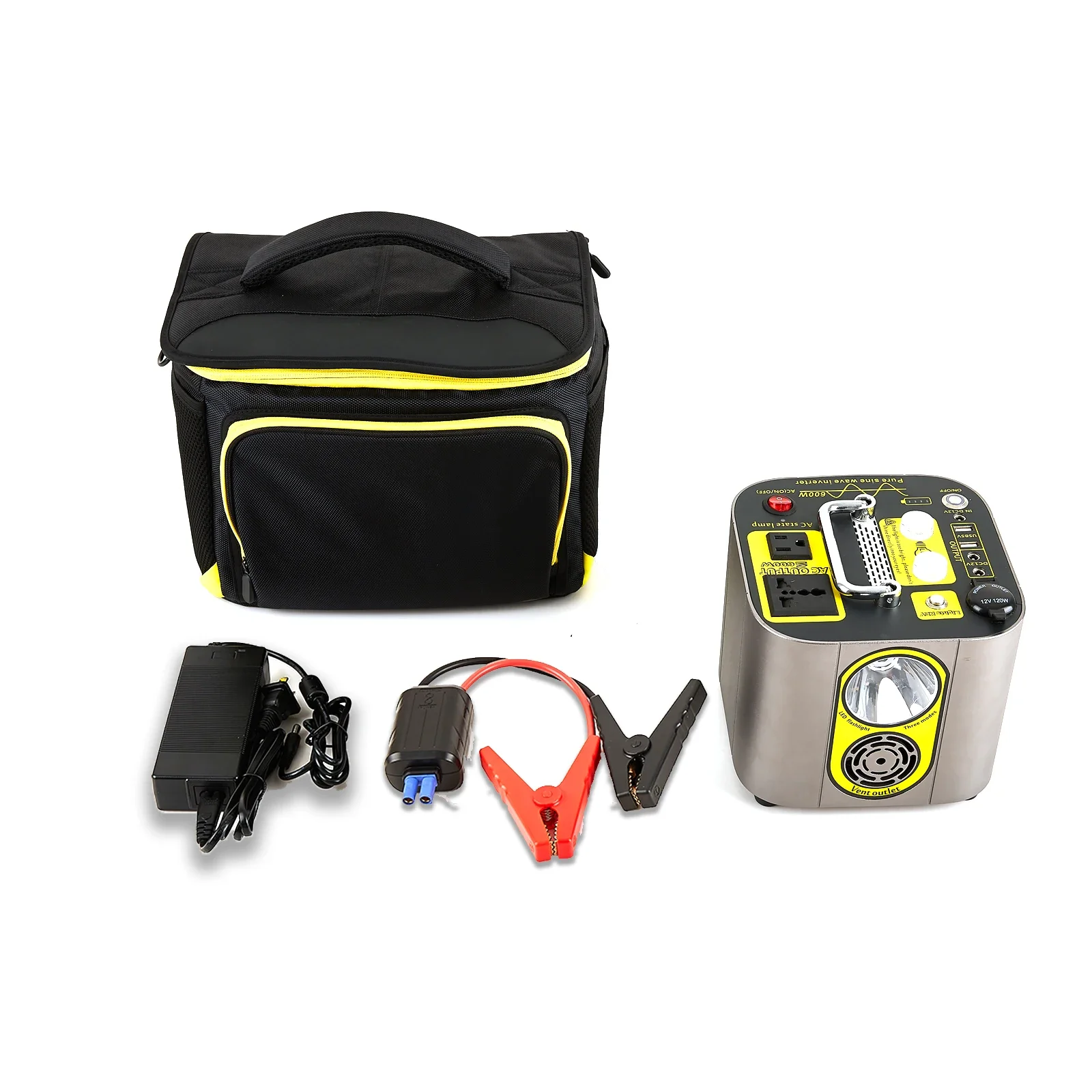 

ВЫСОКОГО КЛАССА, оптовая продажа с фабрики, 600 Вт переменного/постоянного тока/USB, портативная электростанция с розеткой прикуривателя