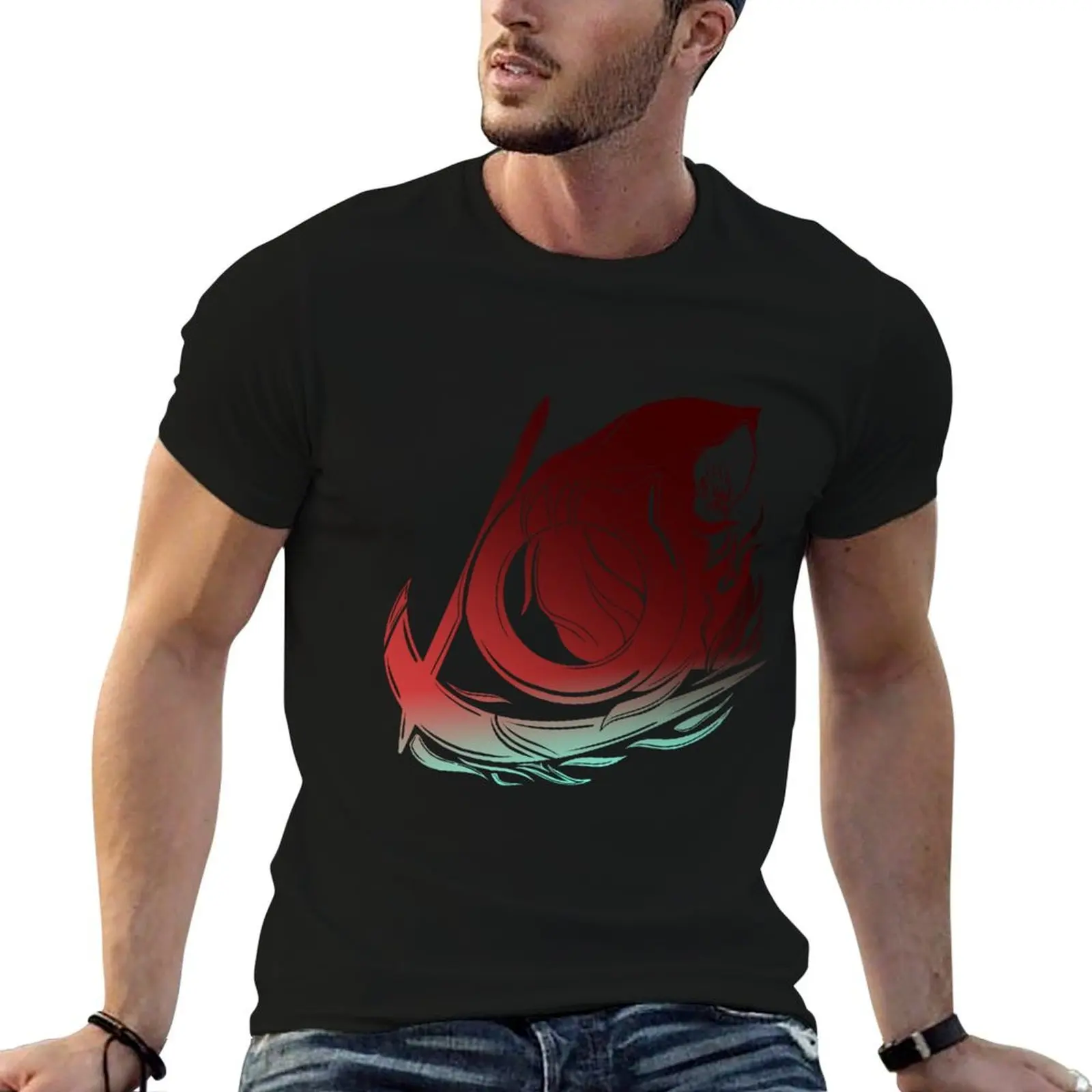 FFXIV Reaper Job Symbol [FF Style] T-Shirt Aesthetic clothing anime tshirt designer t shirt men