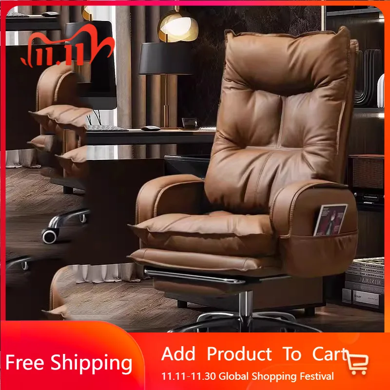 

Designer Lazy Office Chair Study Living Room Backrest Swivel Office Chair Comfortable Bedroom Silla Oficina Trendy Furniture