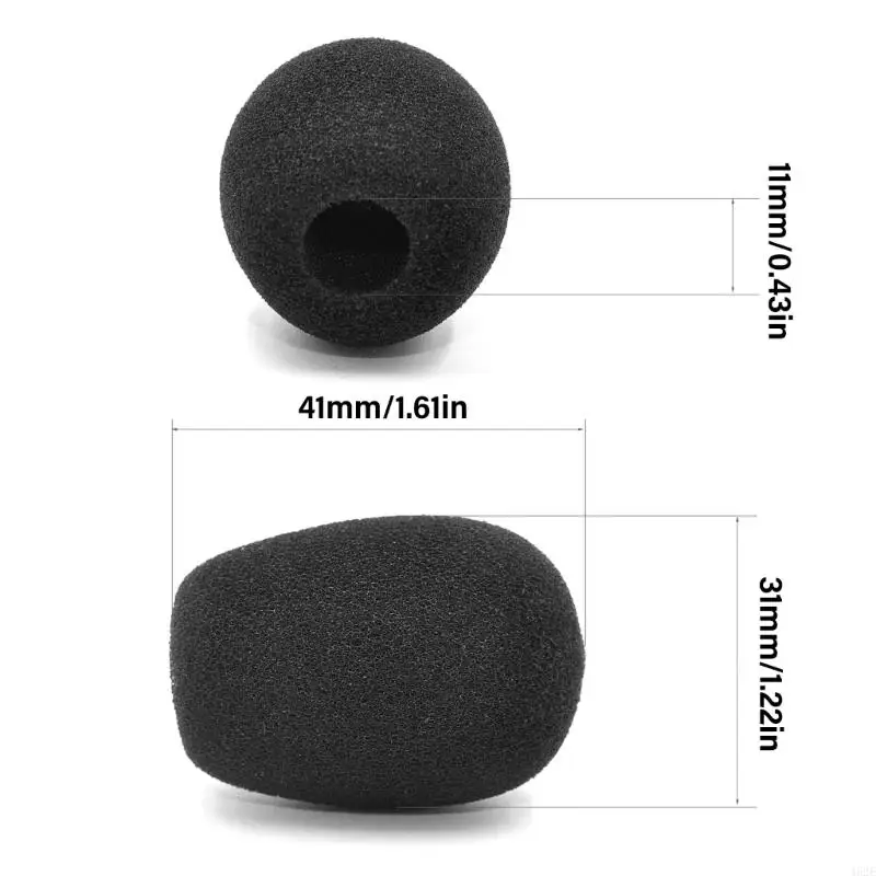 462E Acoustics Foam Windscreen Easy Snapped On Design Windscreen For Aviation X A10 view 6