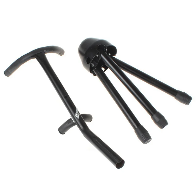 B53CC Practical Folding Saxophone Tripod Floor Stand Holder Alto Sax Rack Accessories