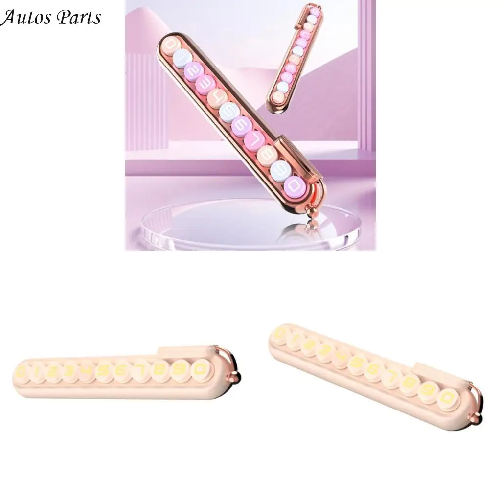 

57BA Privacy Focused Temporary Parking Card Plate Waterproof Offering Easy Installation for Car And Business Use